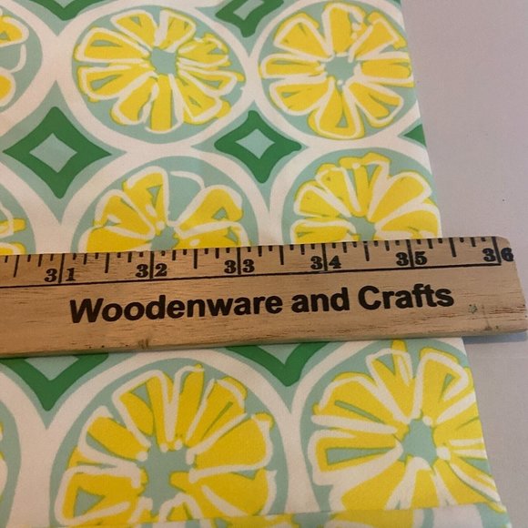 Sail to Sable Women XS Tank Dress Lemon Lime Print Sleeveless Preppy Zip Back - Picture 7 of 8